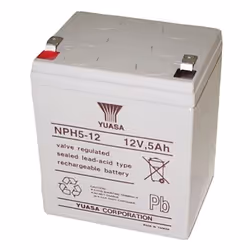 Goobay 42184, Sealed Lead Acid (VRLA), 12 V, Blanc, 5000 mAh
