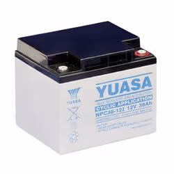 Goobay NPC38-12I, Sealed Lead Acid (VRLA), 12 V, 1 pièce(s), Bleu, Blanc, 5 année(s), 20 h