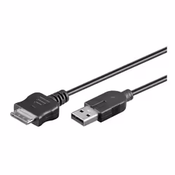 Goobay USB Datacable / PSP Go, Noir