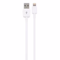 Goobay 43320, 1 m, Lightning, USB A, Blanc, USB 2.0, 1 pièce(s)