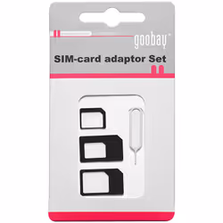 Goobay 43929 SIM / flash adaptateur de carte mémoire Adaptateur carte sim