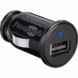 Goobay 44176, Auto, Allume-cigare, 5 V, Noir