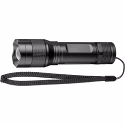 Goobay 44560, Lampe torche, Noir, Aluminium, polyméthacrylate de méthyle (PMMA), Boutons, IPX4, -20 - 60 °C