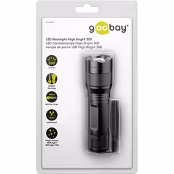 Goobay 44560 torche et lampe de poche Noir Lampe torche LED - Vue supplémentaire 4