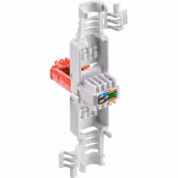 Goobay 44738 connecteur de fils RJ45 Blanc