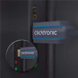 ClickTronic 44926 câble HDMI 5 m DisplayPort HDMI Type A (Standard) Noir