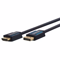 ClickTronic 44927 câble HDMI 10 m DisplayPort HDMI Type A (Standard) Noir - Vue supplémentaire 7