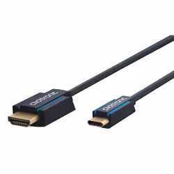 ClickTronic 44929, 2 m, USB Type-C, HDMI Type A (Standard), Mâle, Mâle, Droit