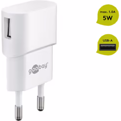 Goobay 44948 chargeur d'appareils mobiles Universel Noir Secteur Intérieure