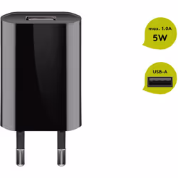 Goobay 44949 chargeur d'appareils mobiles Universel Noir Secteur Intérieure
