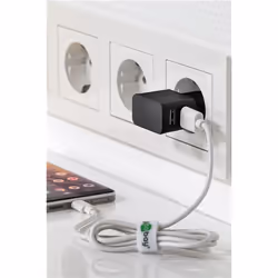 Goobay 44951 chargeur d'appareils mobiles Téléphone portable, Smartphone Noir Secteur Intérieure - Vue supplémentaire 2