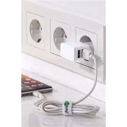 Goobay 44952 chargeur d'appareils mobiles Téléphone portable, Smartphone, Tablette Blanc Secteur Intérieure - Vue supplémentaire 2