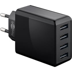 Goobay 44953 chargeur d'appareils mobiles Universel Noir Secteur Intérieure