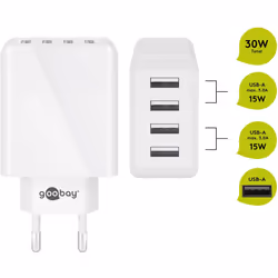Wentronic 44962 Chargeur secteur 30 W Blanc - Vue supplémentaire 2
