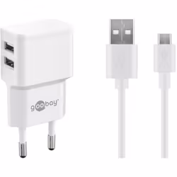 Goobay 44985, Intérieure, Secteur, 1 m, Blanc