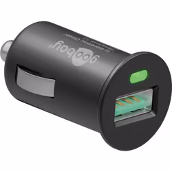 Goobay 45162 chargeur d'appareils mobiles Chargeur électrique, Smartphone, Tablette Noir Allume-cigare Charge rapide Auto - Vue supplémentaire 2