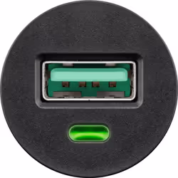 Goobay 45162 chargeur d'appareils mobiles Chargeur électrique, Smartphone, Tablette Noir Allume-cigare Charge rapide Auto - Vue supplémentaire 3