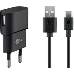 Goobay 45298 chargeur d'appareils mobiles Universel Noir Secteur Intérieure