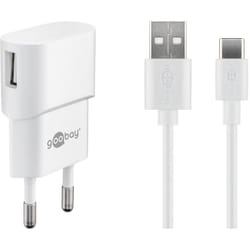 Goobay 45299 chargeur d'appareils mobiles Autres, Smartphone Blanc Secteur Intérieure