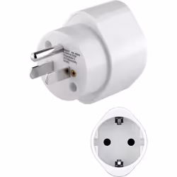 Goobay 45355, Type B, Type F, 250 V, 13 A, Blanc, CE, WEEE