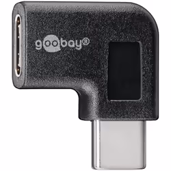 Goobay 45402 changeur de genre de câble USB Type-C Noir