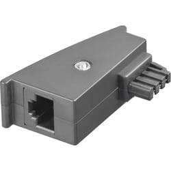 Goobay 45736 changeur de genre de câble TAE RJ-45 Gris