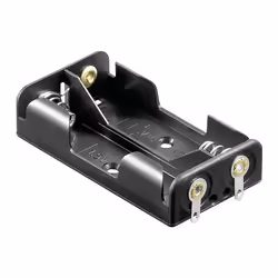 Goobay BH 2xAA, Support actif, Intérieure, Noir