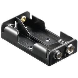 Goobay 46904 supports de batterie et loquet 2 AA
