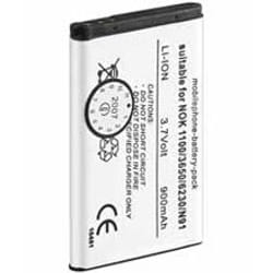 Tecxus MP f/ NOK 1100/6230(BL-5C) 900mAh Li-Ion Batterie