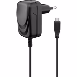 Goobay 49529, Intérieure, Secteur, 5 V, 1 A, 1,5 m, Noir