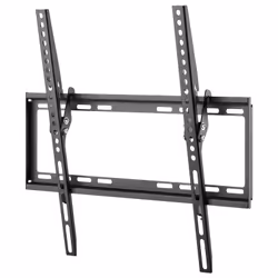 Goobay 49731, 139,7 cm (55"), 200 x 200 mm, 400 x 400 mm, 0 - 8°, Acier, Noir