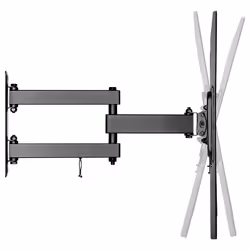 Goobay 49744 support pour téléviseur 139,7 cm (55") Noir - Vue supplémentaire 7