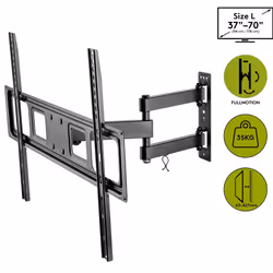 Goobay 49745 support pour téléviseur 70" Noir - Vue supplémentaire 15