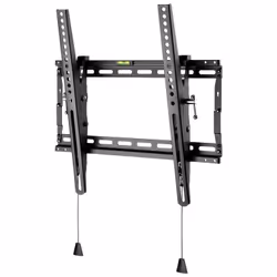 Goobay 49909, 139,7 cm (55"), 100 x 100 mm, 400 x 400 mm, 3 - 12°, Acier, Noir