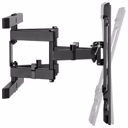 Goobay 49932 support pour téléviseur 177,8 cm (70") Noir - Vue supplémentaire 4