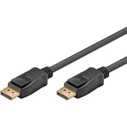Goobay 49958 câble DisplayPort 1 m Noir