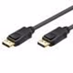 Goobay 49970, 3 m, DisplayPort, DisplayPort, Mâle, Mâle, Noir