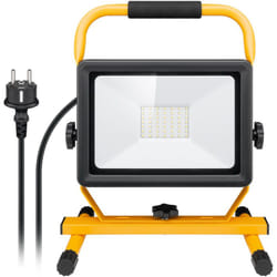 Goobay 49983 Projecteur 50 W LED Noir, Jaune F