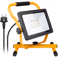 Goobay 49983 Projecteur 50 W LED Noir, Jaune F