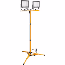 Goobay 49984, 100 W, LED, 4,6 kg, IP65, Noir, Jaune, Éclairage autonome