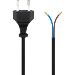 Goobay 50085 câble électrique Noir 1,5 m CEE7/16
