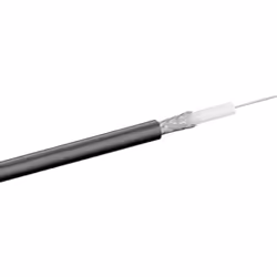 Goobay 50093, 100 m, RG-58, Coaxial, Coaxial, Noir
