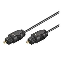 Goobay AVK 216-100 1.0m câble de fibre optique 1 m TOSLINK Noir