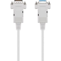 Goobay 50224 câble Série Gris 2 m DB-9