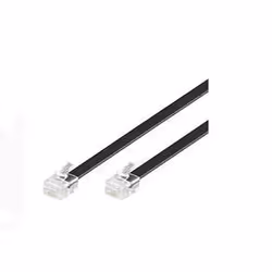 Microconnect MPK103B, 3 m, RJ-12, RJ-12, Noir, Mâle, Mâle