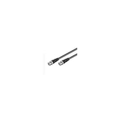Goobay AVK 146-300 3.0m câble coaxial 3 m Noir