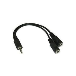 PureLink LP-AA120 câble audio 0,1 m 3,5mm 2 x 3.5mm Noir