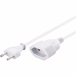Goobay 50507 câble électrique Blanc 3 m Prise d'alimentation type C