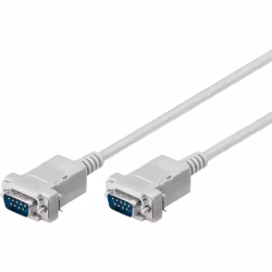 Goobay 50549 câble Série Gris 2 m DB-9