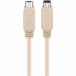 Goobay 50557 câble PS/2 5 m 6-p Mini-DIN Beige